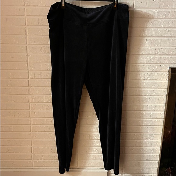 Cuddl Duds Navy Blue Leggings - Picture 6 of 9